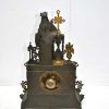 Reloj de mesa bronce y mármol - Imagen 9