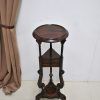 Macetero pedestal madera - Imagen 2