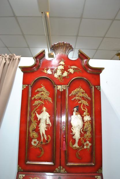 Mueble bureau rojo oriental - Imagen 2