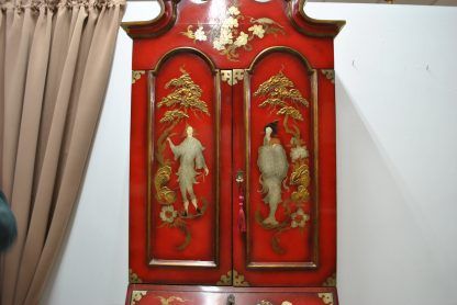 Mueble bureau rojo oriental - Imagen 3
