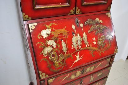 Mueble bureau rojo oriental - Imagen 4