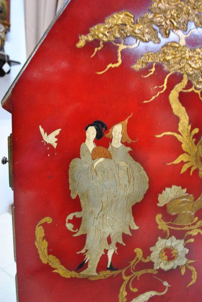 Mueble bureau rojo oriental - Imagen 23