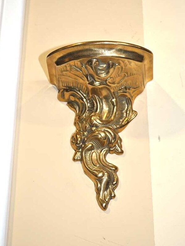 Peana bronce Luis XV