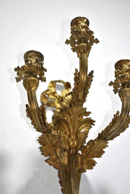 Apliques Isabelinos de bronce - Imagen 6