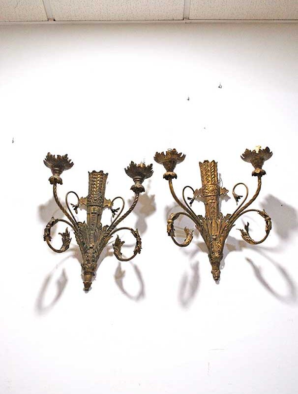 Apliques latón estilo Imperio