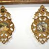 Cornucopias bronce y porcelana - Imagen 4