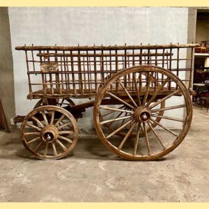 Galera o carruaje de madera