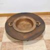 Brasero de cobre con tarima