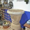 Macetero copa de piedra - Imagen 2