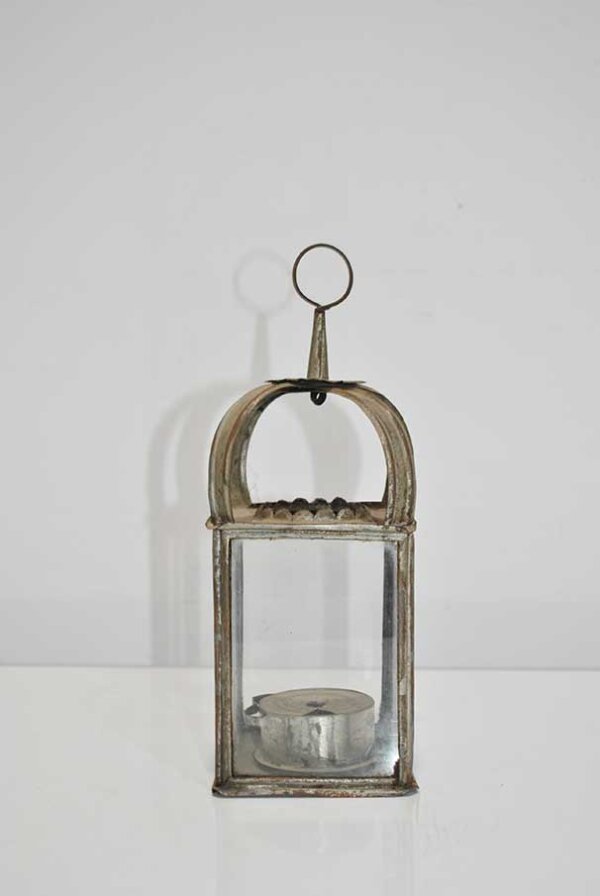 Farolillo antiguo metal - Imagen 2