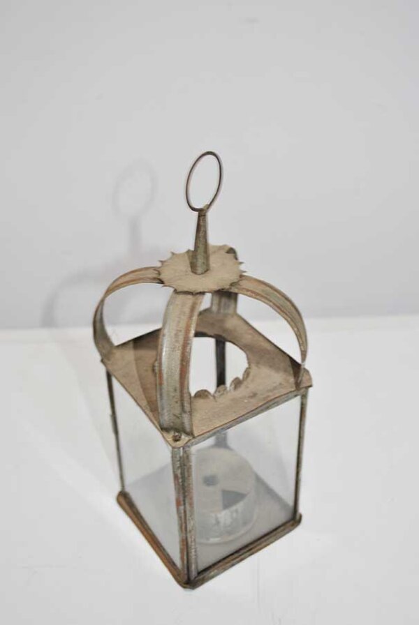 Farolillo antiguo metal - Imagen 3