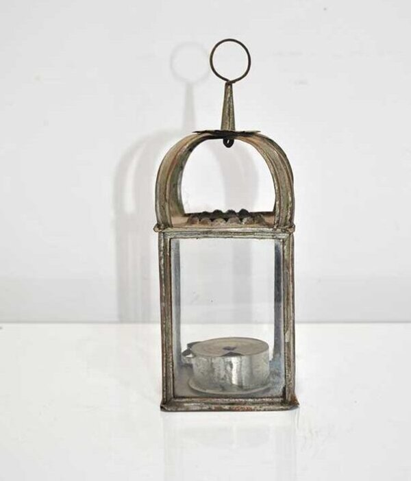 Farolillo antiguo metal