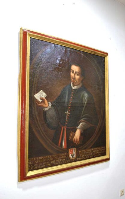 Óleo Obispo Zaragoza - Imagen 2