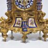 Reloj Gótico bronce y porcelana - Imagen 5