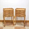Mesitas de madera 3 cajones