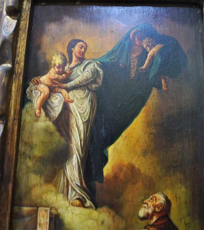 Cuadro Virgen y Niño se aparecen a San Felipe Neri - Imagen 5