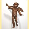 Talla de madera figura ángel