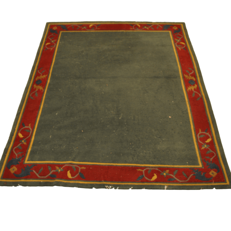 Alfombra verde 202 x 266