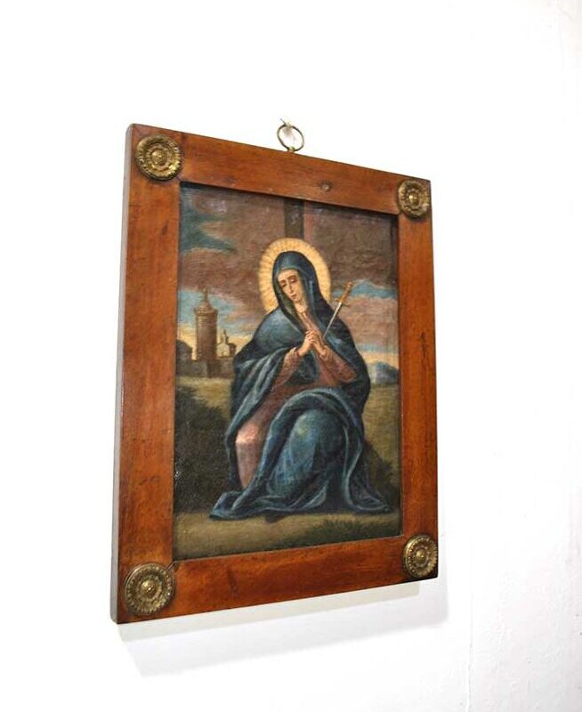 Óleo sobre lienzo Dolorosa