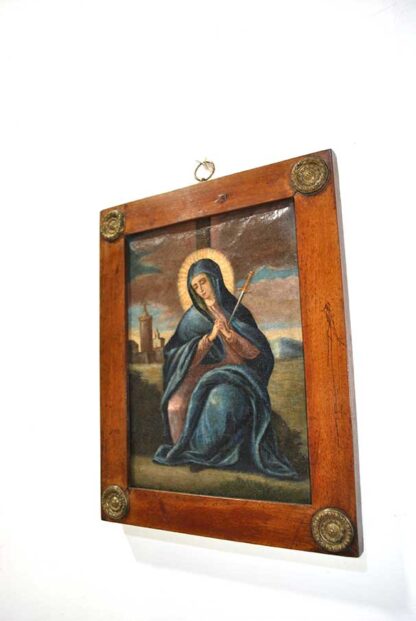 Óleo sobre lienzo Dolorosa - Imagen 2