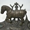 Tintero caballo metal - Imagen 2