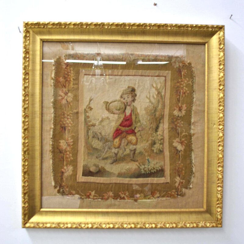 Tapiz antiguo Aubusson