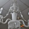 Lámpara araña cristal opalina - Imagen 2