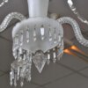 Lámpara araña cristal opalina - Imagen 3