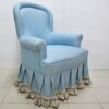Butaca o sillón azul