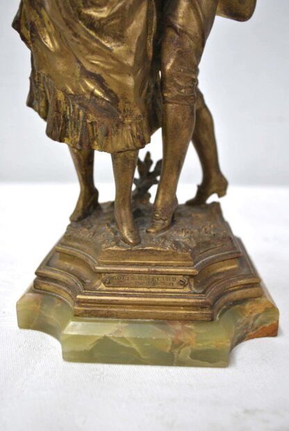 Figura bronce pareja de baile - Imagen 6