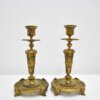 Candelabros de bronce