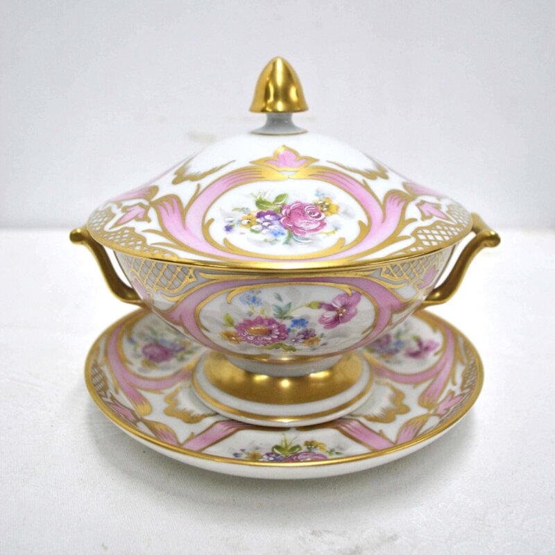 Bombonera porcelana Limoges