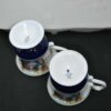 Juego de café azul cobalto - Imagen 10