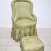 Sillón Vintage con banqueta - Imagen 2