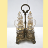 Conjunto vinajeras cristal