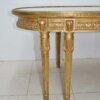 Mesa Luis XVI pan de oro - Imagen 3