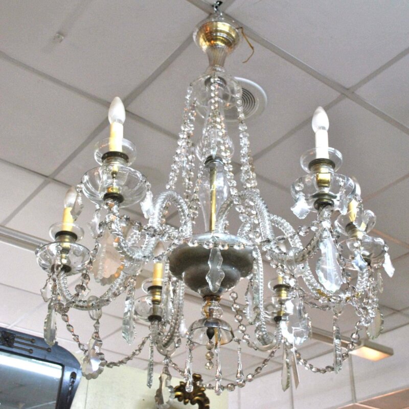 Lámpara araña 6 brazos