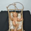 Figura Niño en cuna de madera - Imagen 7