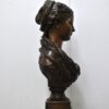 Busto bronce dama - Imagen 9