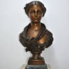Busto bronce dama - Imagen 2