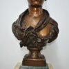 Busto bronce dama - Imagen 6