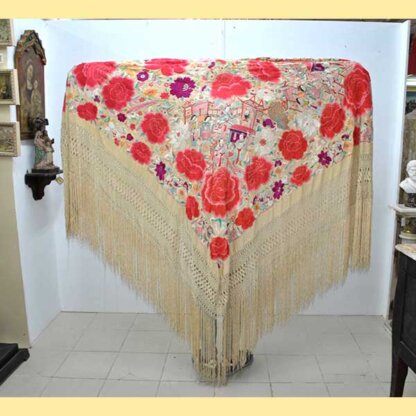 Mantón de manila chino