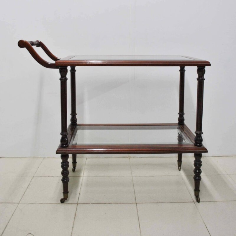 Carro licorera madera