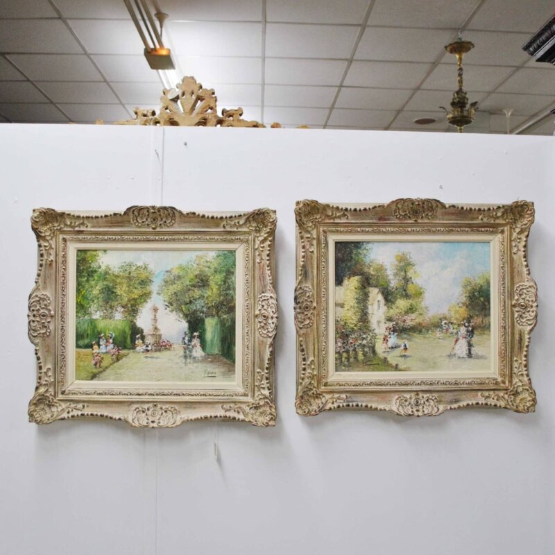 Pareja cuadros Viguera