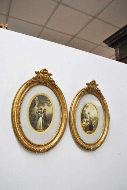 Pareja de marcos pan de oro - Imagen 2
