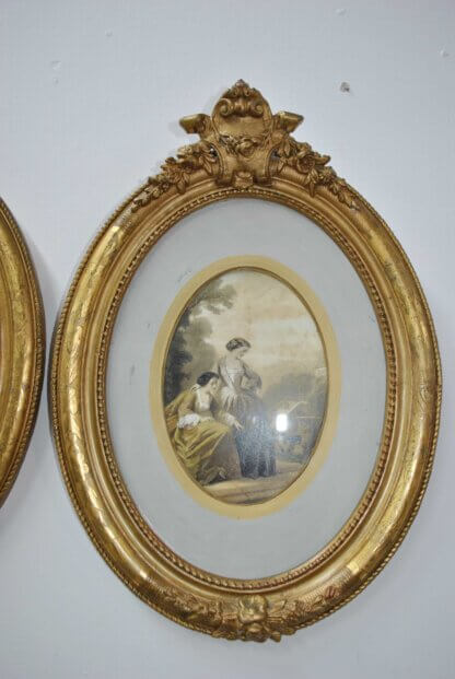 Pareja de marcos pan de oro - Imagen 4