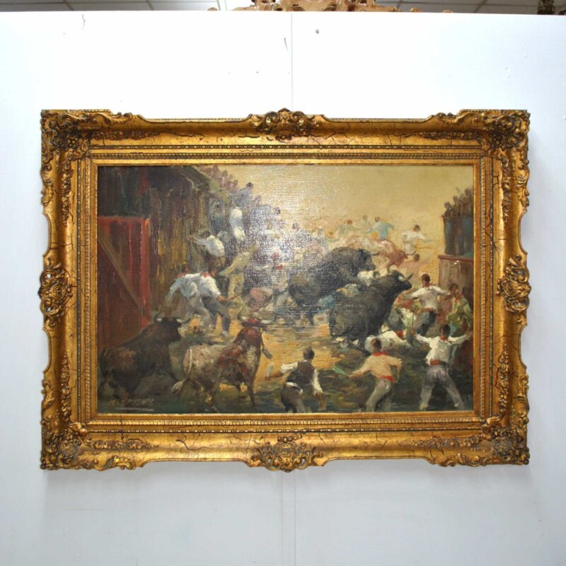 Pintura taurina José Puente