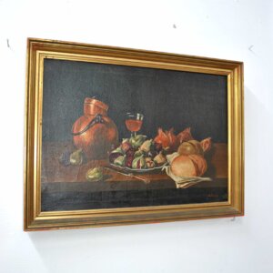 Cuadro óleo bodegón