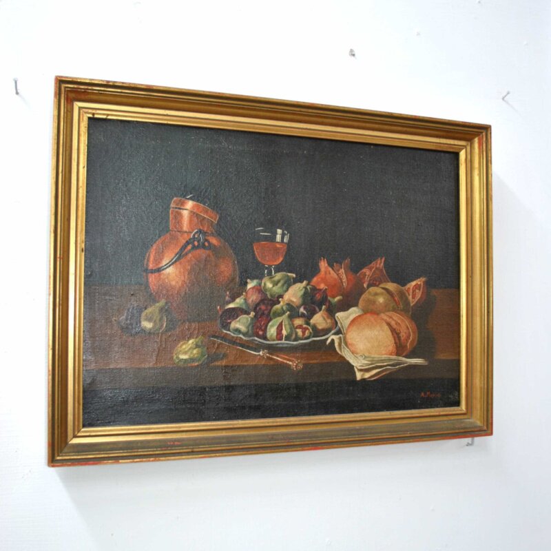 Cuadro óleo bodegón