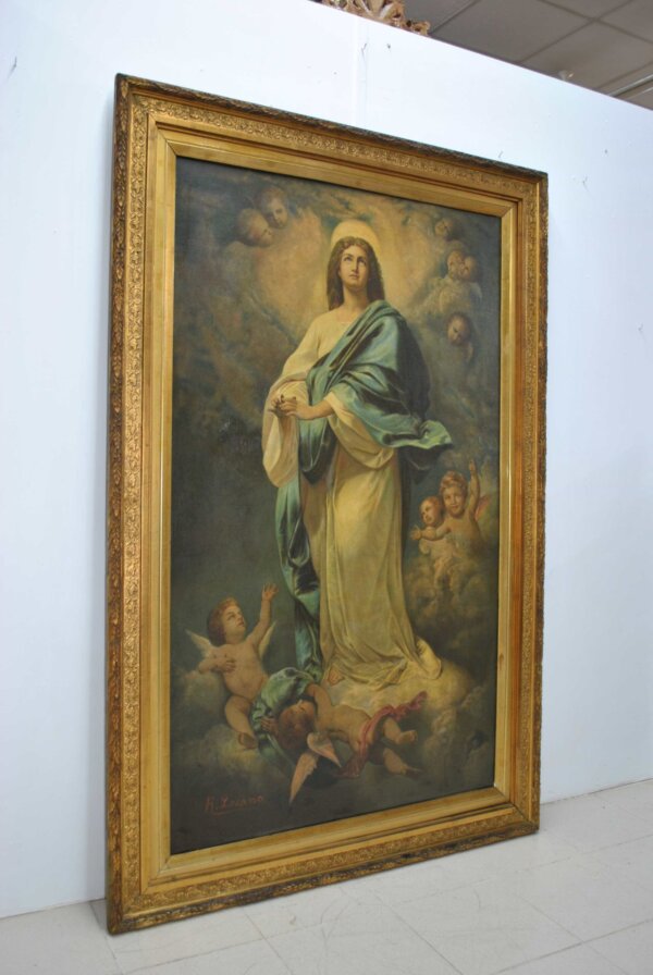 Pintura óleo Inmaculada - Imagen 13